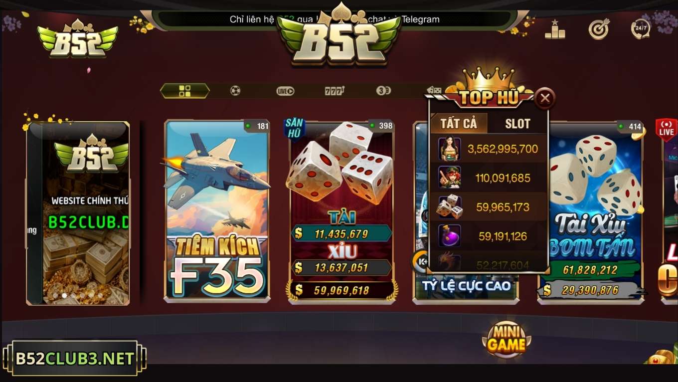 Giới thiệu B52 Club mục đích và sứ mệnh