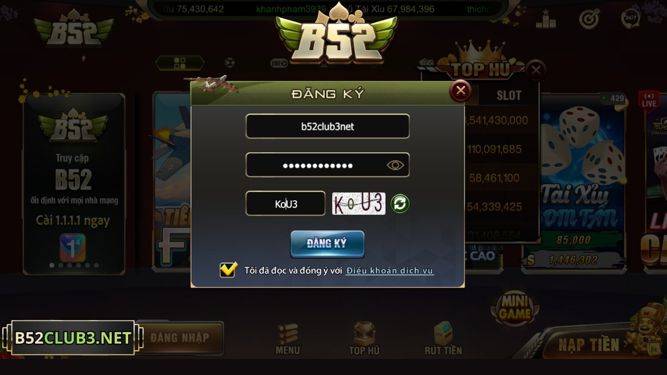 Quy trình tham gia đổi thưởng tại B52 Club