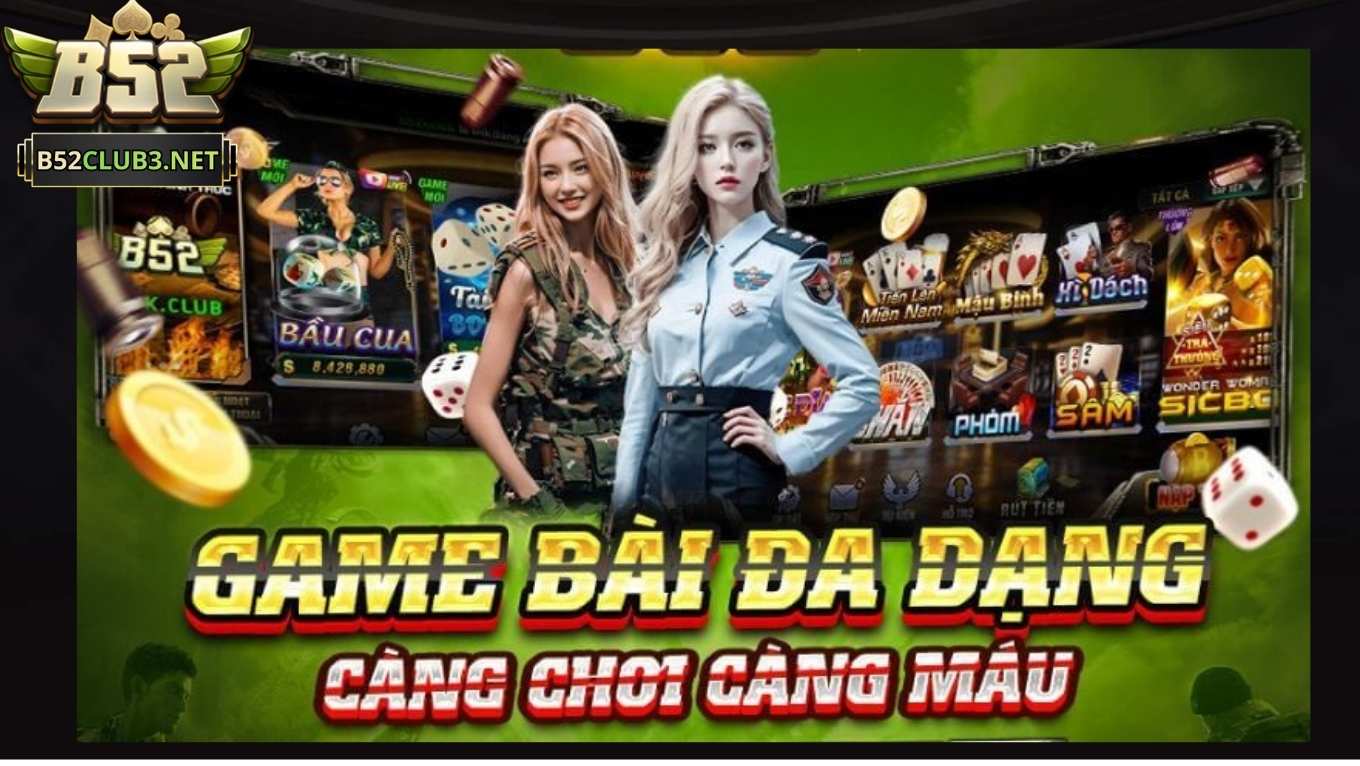 Đôi nét về game bài B52 CLUB