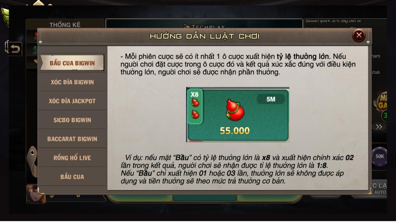 Luật chơi bầu cua B52 CLUB