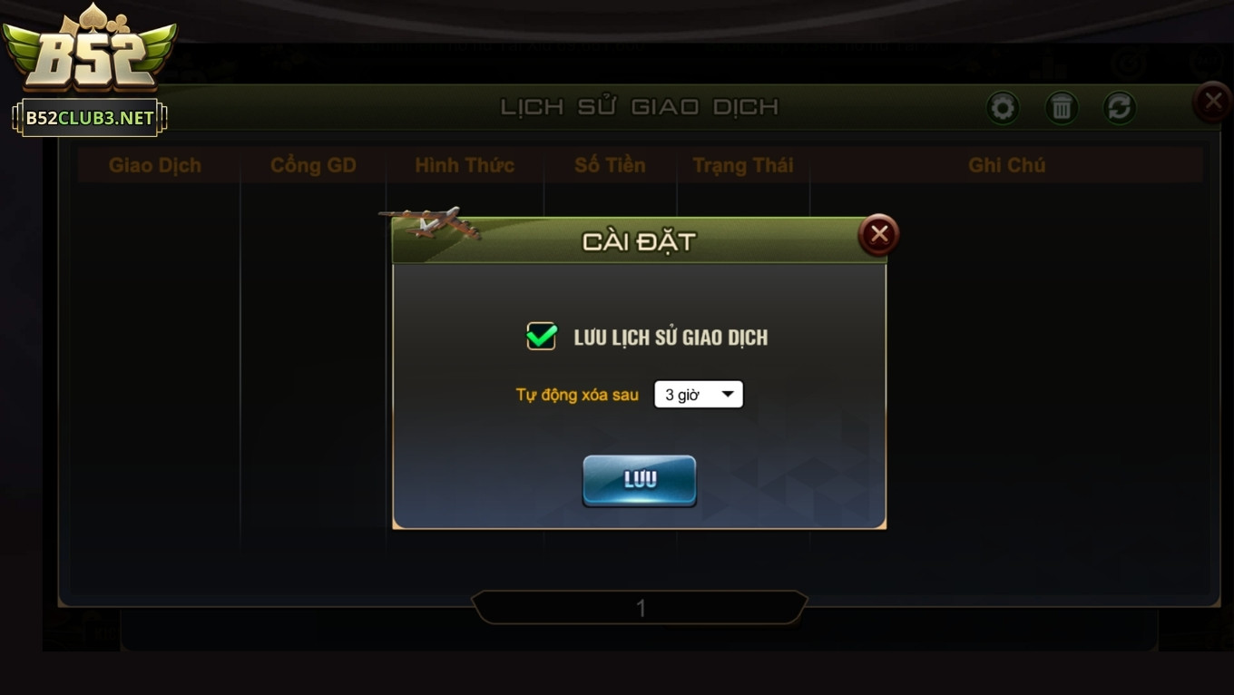 Lưu ý khi thao tác nạp tiền B52 CLUB