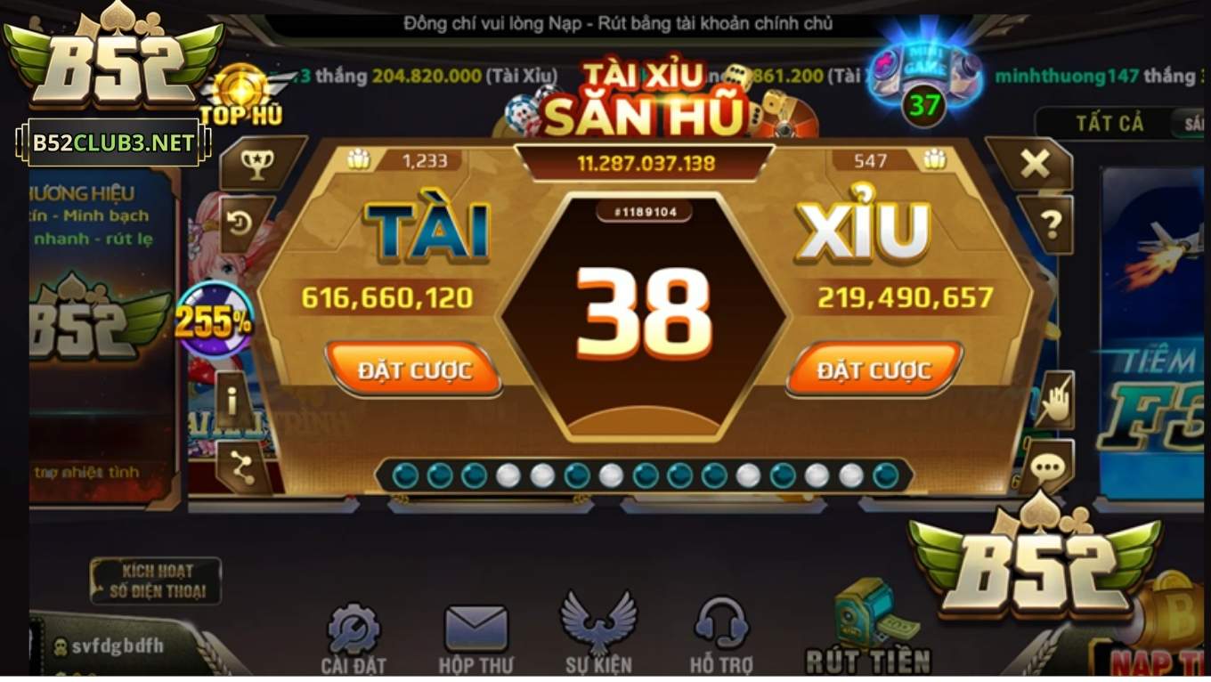 Sơ lược về trò chơi tài xỉu B52 CLUB