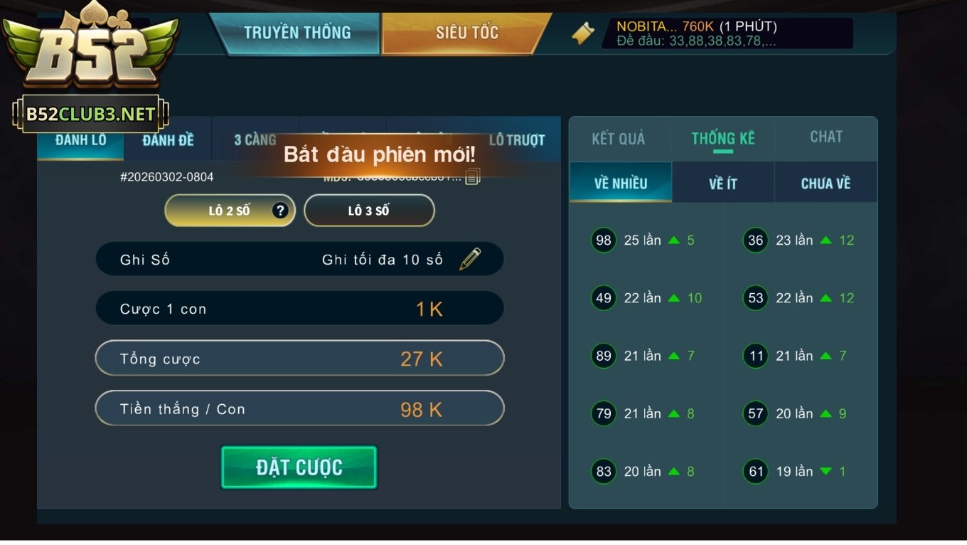 Soi cầu lô đề dựa trên bảng thống kê