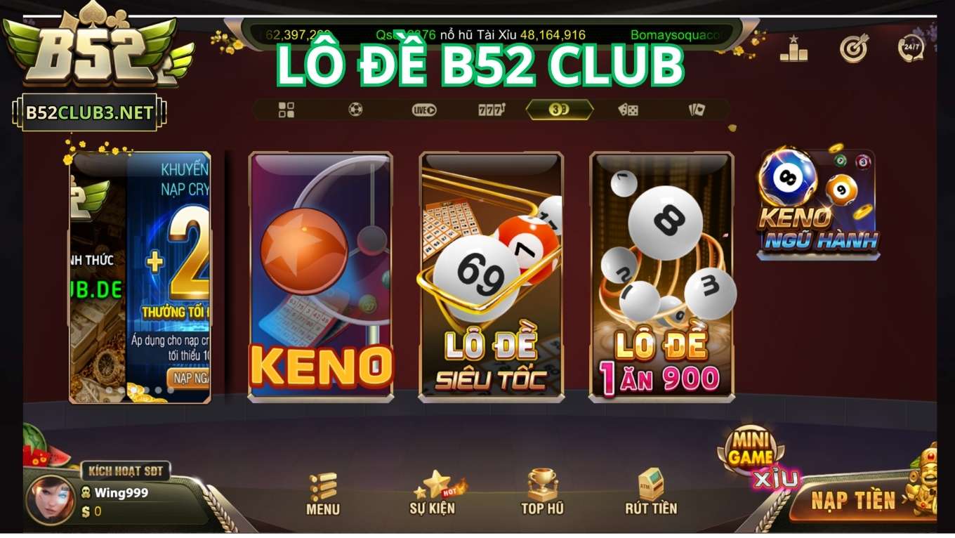 Tìm hiểu lô đề B52 CLUB